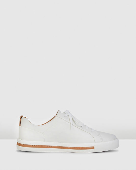 Un Maui Lace White Leather