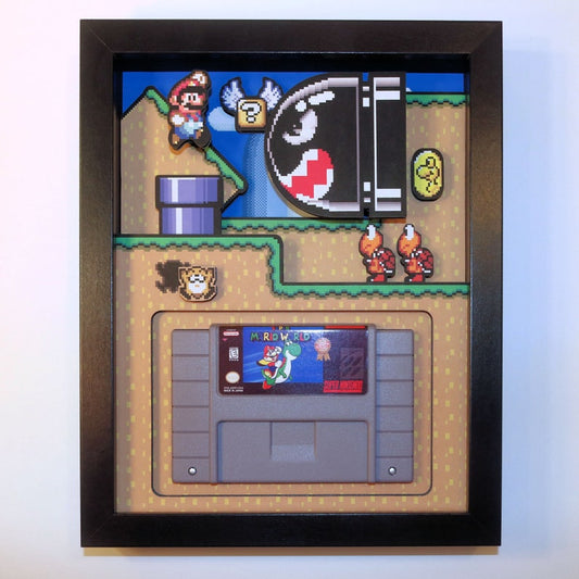 Super Mario World 3D SHADOWBOX