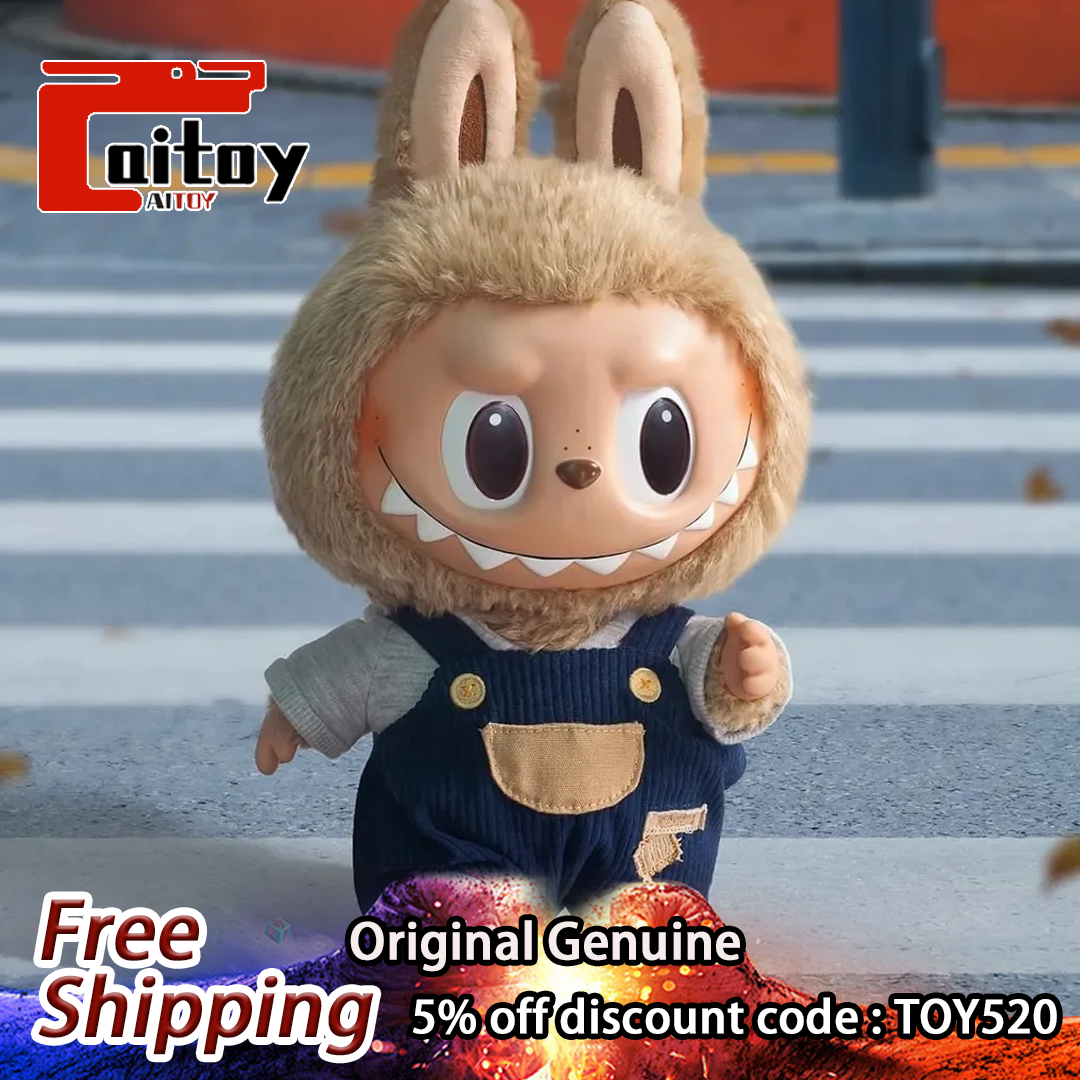 LABUBU Time to chill-Vinyl Plush Doll POP MART Original Genuine