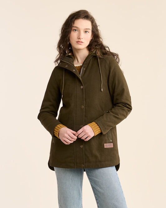 WOMEN'S CEDAR CREEK CANVAS PARKA