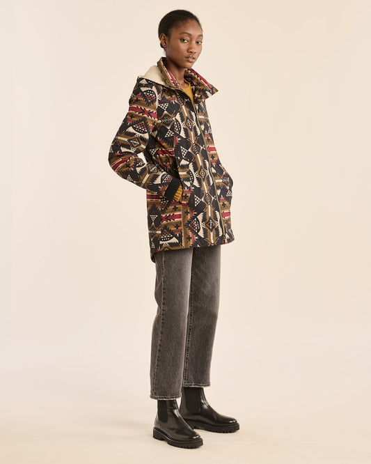 WOMEN'S NEHALEM REDWOOD RIPSTOP PARKA