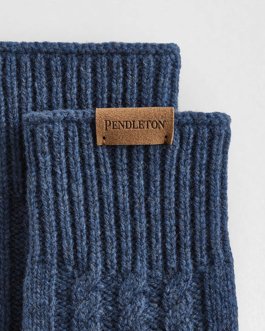 CABLE KNIT LAMBSWOOL TEXTING GLOVES