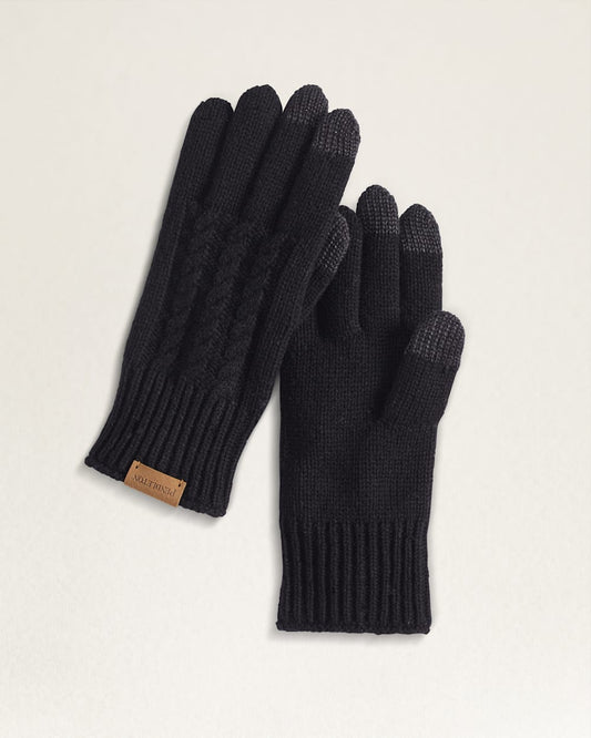 CABLE KNIT TEXTING GLOVE