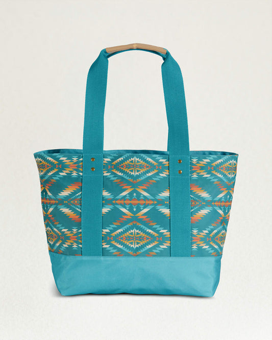 SUMMERLAND BRIGHT CANOPY CANVAS TOTE