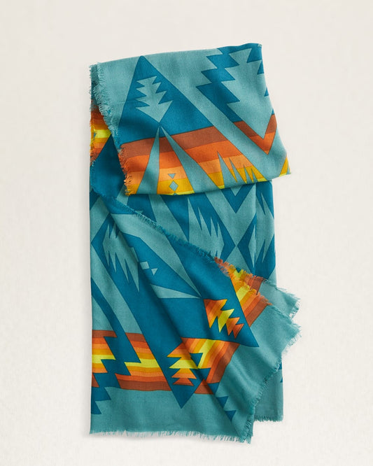 PASCO BRIGHT FEATHERWEIGHT WOOL SCARF