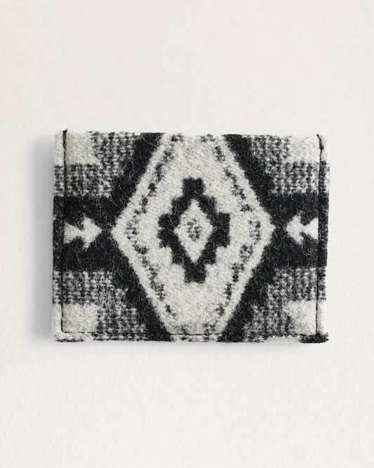 ROCK POINT WOOL/LEATHER SLIM WALLET