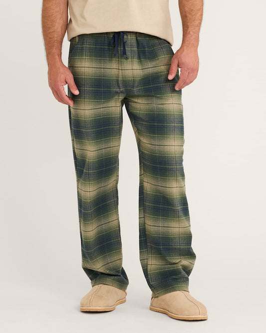 MEN'S PLAID FLANNEL PAJAMA PANTS