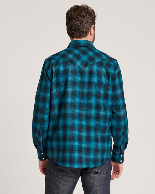 MEN'S PLAID SNAP-FRONT WESTERN CANYON SHIRT