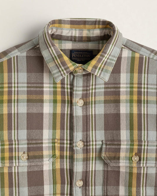 MEN'S PLAID ARCADIA FLANNEL SHIRT
