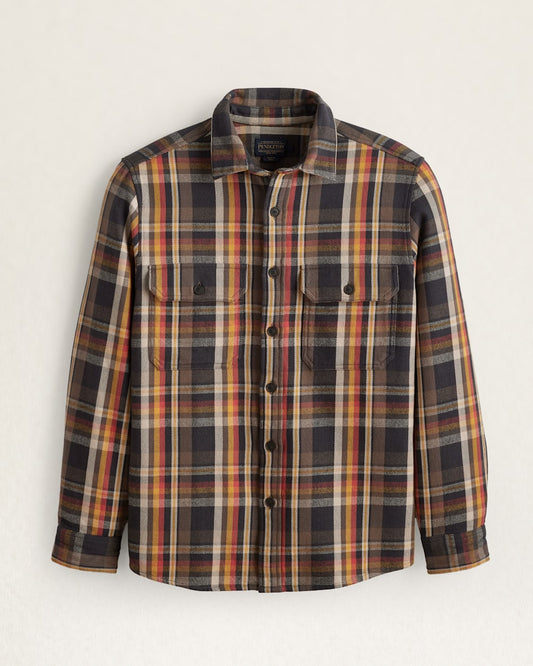 MEN'S PLAID ARCADIA FLANNEL SHIRT