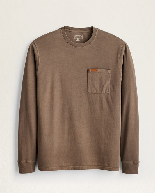 MEN'S LONG-SLEEVE DESCHUTES POCKET TEE