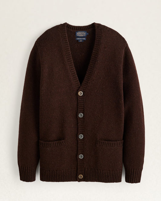 MEN'S SHETLAND COLLECTION CARDIGAN