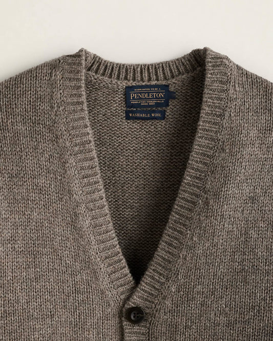 MEN'S SHETLAND COLLECTION CARDIGAN