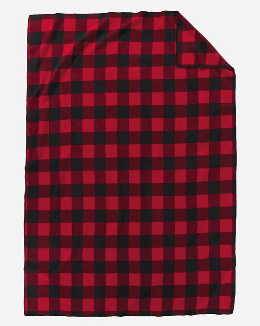 ECO-WISE WOOL PLAID/STRIPE BLANKET