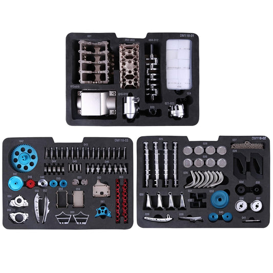 🔥Last Day Limited To 50 Units Only $39.88🔥Teching V8 Mechanical Metal Assembly DIY Car Engine Model Kit (500+Pcs Educational Experiment Toy)
