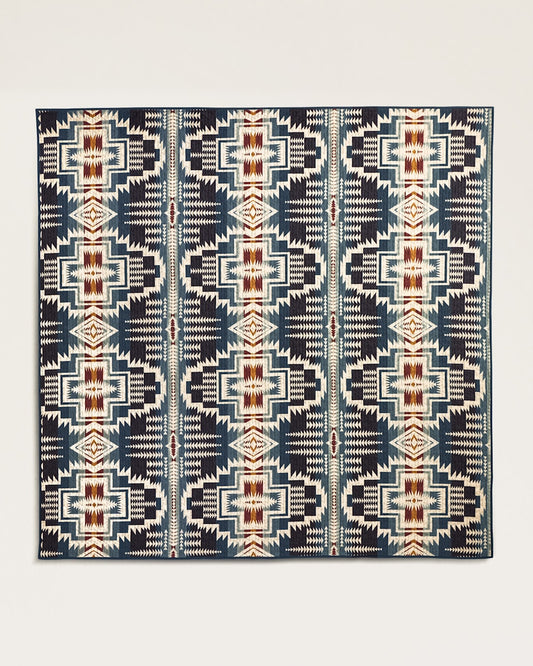 HARDING STAR PRINTED COVERLET SET