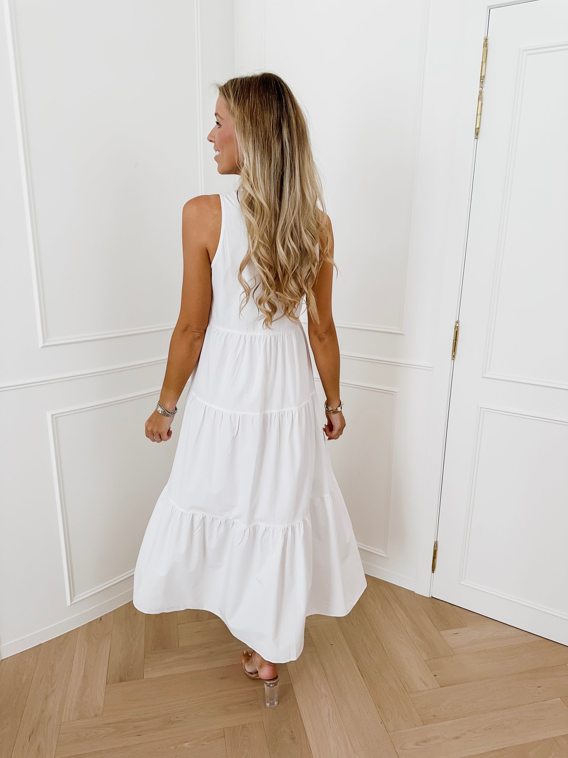 White Daphne Dress