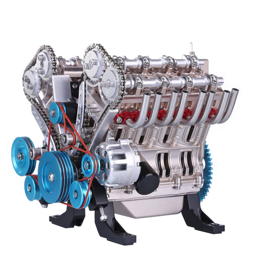 🔥Last Day Limited To 50 Units Only $39.88🔥Teching V8 Mechanical Metal Assembly DIY Car Engine Model Kit (500+Pcs Educational Experiment Toy)