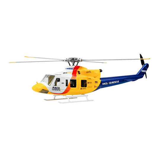 FLYWING BELL-412 V4 470-Class RC Military Helicopter – 2.4G 6CH