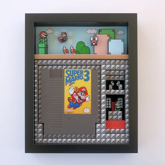 3D SHADOWBOX NOSTALGIC GAME