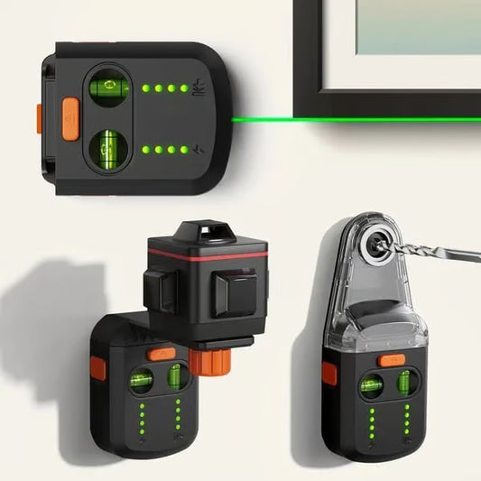3-in-1 Wall-Mountable Laser Level
