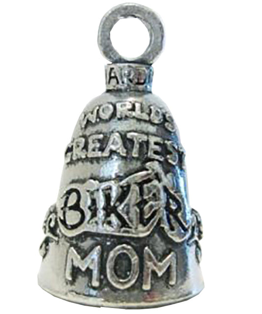 Biker Mom (Worlds Greatest) Guardian Angel Bell
